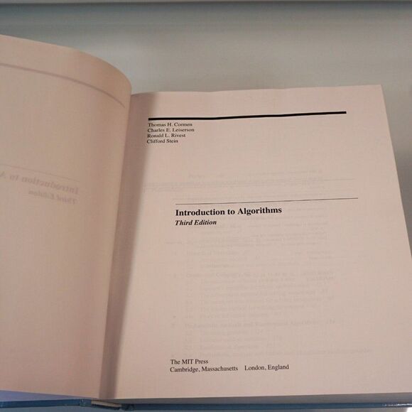 Introduction to Algorithms by Charles Leiserson Thomas Cormen 2009 HC 3rd Ed - Picture 5 of 12